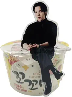 防弾少年団 NoodlesAcrylicstand アクリルカップラーメン台 アクスタ (SUGA シュガ)