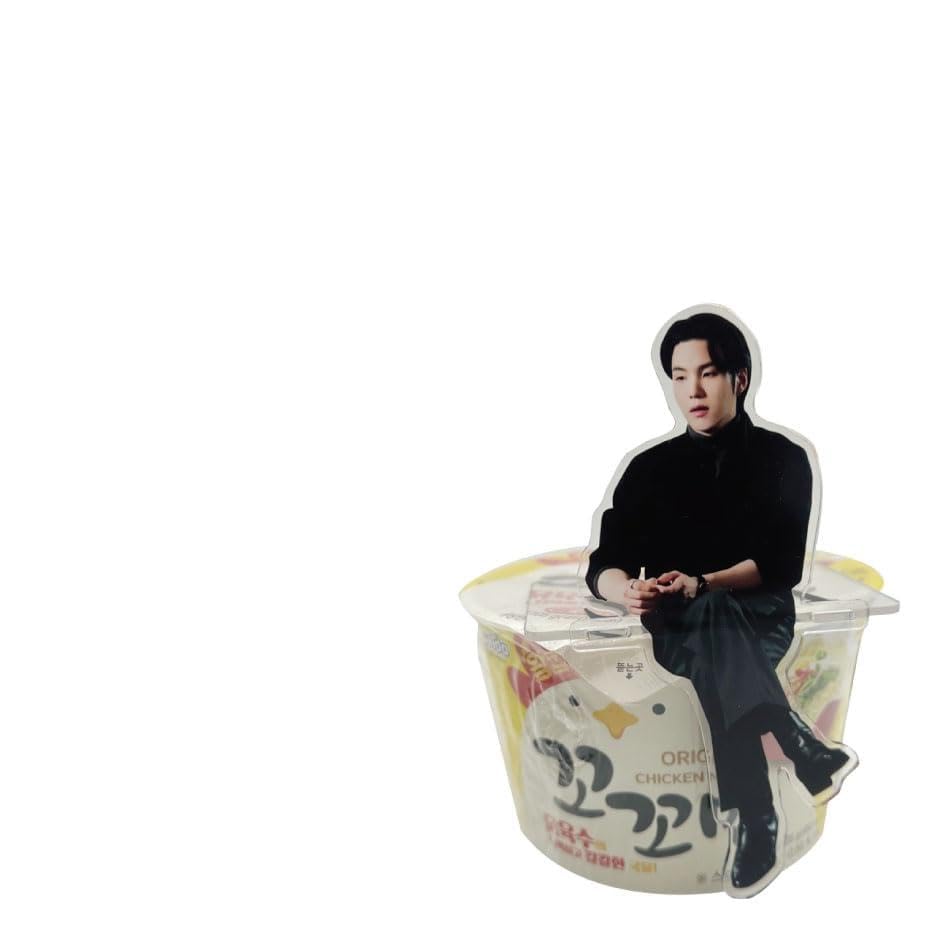 防弾少年団 NoodlesAcrylicstand アクリルカップラーメン台 アクスタ (SUGA シュガ)