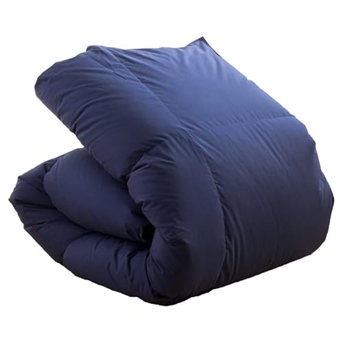眠りのひろば ふとんの江崎 羽毛布団 ハンガリーホワイトダック93% 400dp シングル