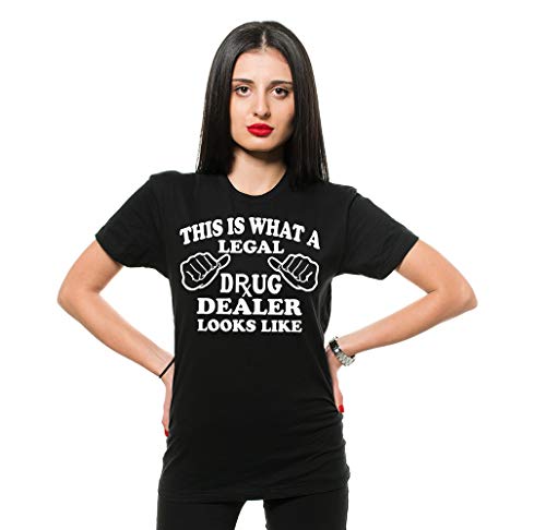Milky Way Tshirts Pharmacist T-Shirt Legal Drug Dealer Funny Pharmacy Tee Shirt Large Black #TOP1