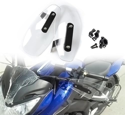 Protège-mains de moto pour éviter les mains gelées sur XR400 et VFR800