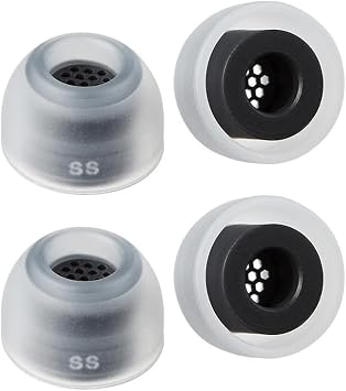 AZLA SednaEarfit MAX for Galaxy Buds 2 Pro Phantom Black SS, Earbud Tips for Wireless Headphones, Noise Canceling Earbuds Replacement Tips, Samsung-Certified Eartips for Galaxy Buds 2 Pro