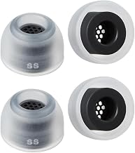 AZLA SednaEarfit MAX for Galaxy Buds 2 Pro Phantom Black (SS), Earbud Tips for Wireless Headphones, Noise Canceling Earbuds Replacement Tips, Samsung-Certified Eartips for Galaxy Buds 2 Pro