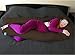 KHOMO @ Extra Light Full Body Maternity Pillow U Shaped With Easy on-off Zippered Cover - Perfect to Cuddle / Hug at night Body Pillow