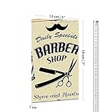 Zoom IMG-1 barber shop targa in legno Zoom IMG-1 barber shop targa in legno