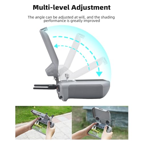 Image of BRDRC Mini 4 Pro Sun Hood for DJI RC 2 Controller Screen Protection Joysticks Protector Sunshade for DJI Mini 4 Pro /Air 3 Accessories