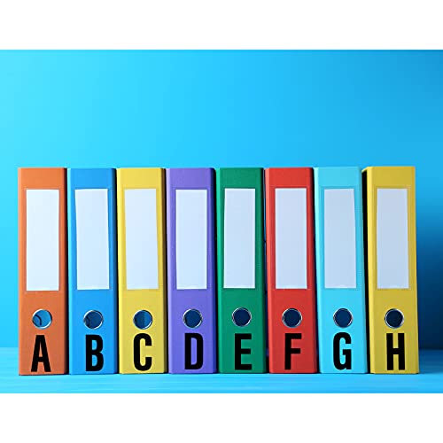image for Zonon 8 Sheets Self Adhesive Vinyl Letters Numbers Kit, Mailbox Number
