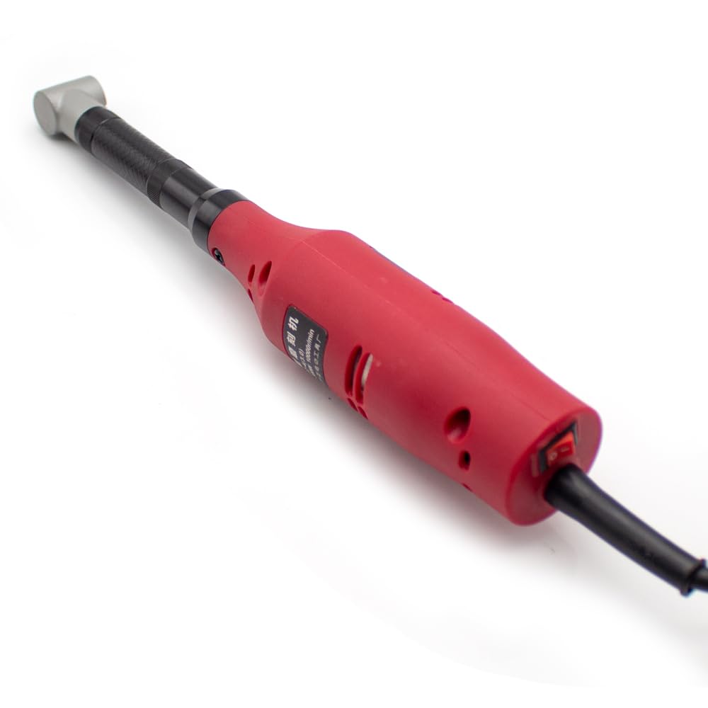 Amoladora Micro Angular de Codo de 90° de 220V, Rectificadora Eléctrica Multifunción, Máquina Pulidora de Matriz 130W 10000RPM