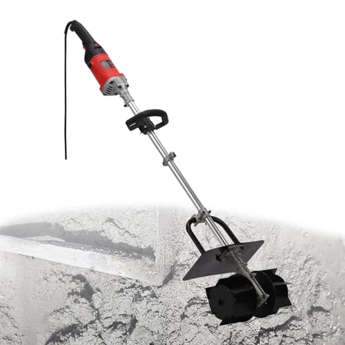 ✔La betoniera è dotata di un potente motore interamente in rame da 3850 W/110 V che fornisce capacità di agitazione efficienti e stabili. Questo motore è più sicuro e più durevole di altri, garantendo un processo di miscelazione della malta affidabile.