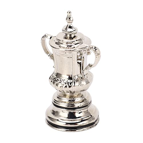 Fydun Copo de Troféu de Jogo de Futebol, Modelo de Alta Simulação de Metal, Ornamentos de Troféu de
