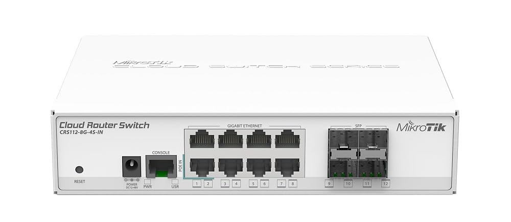 Mikrotik CRS112-8G-4S-IN 8 port Gigabit Cloud Router Switch 112-8G-4S-IN 4xSFP (B012EIWM2Y) Amazon Price History, Amazon Price Tracker