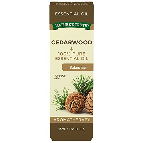 Nature's Truth Vitamins Essential Oil, Cedarwood, 0.51 Fl Oz #TOP1
