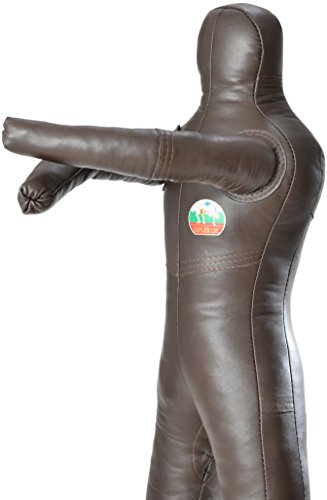 Suples DummyPower (Legs) Leather (Large, 78-85 lbs) Freestyle, MMA, Wrestling, Boxing, Jiu Jitsu, Grappling, UFC, Judo, Combat Sports, Kickboxing - Thumbnail 3