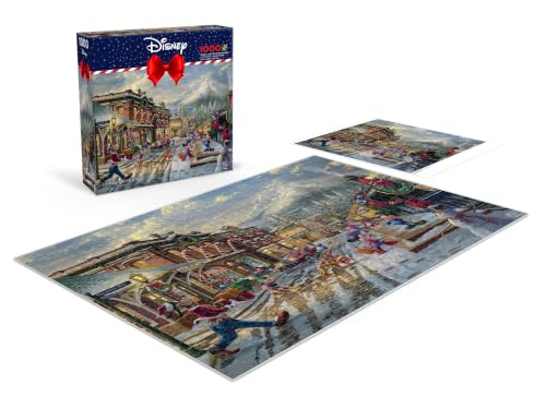 Ceaco - Thomas Kinkade - Disney - Holiday - Candy Cane Express - Puzzle de 1000 pièces – vue 3