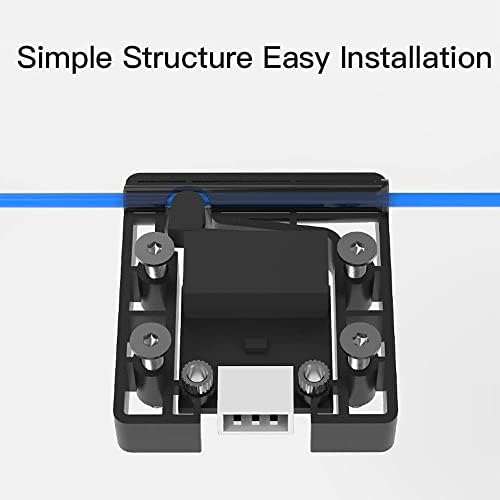 Creality Official Filament Runout Sensor Detection Module Device Sensor Kit Original Pause Detecting Monitor for Ender 3, Ender 3Pro, Ender 3 V2, Ender 5 Plus with 32 Bit V4.2.2/V4.2.7 Motherboard