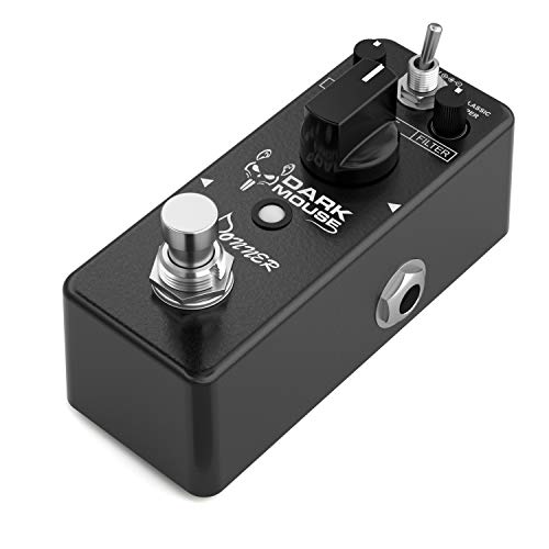 Image of Donner Distortion Pedal True Bypass Dark Mouse Distortion Guitar Effects Pedal