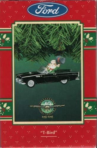 Cadeau Noir T-Bird Ornement Enesco à offrir pour un anniversaire ou une fête