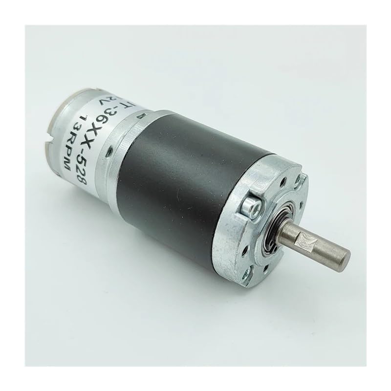 Arrancador electrónico de engranaje planetario de 36 mm DC5V-12V 13RPM velocidad lenta gran par reductor de caja de cambios de metal completo arrancador electrónico DIY Robot Smart Car