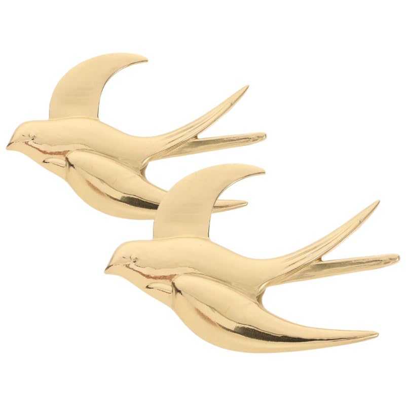 Sculpture d'oiseau en métal vintage Cabilock decoration maison salon chambre oiseau laiton
