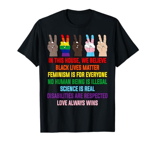 Black Lives Matter Shirt Science Is Real Feminism For All T-Shirt
