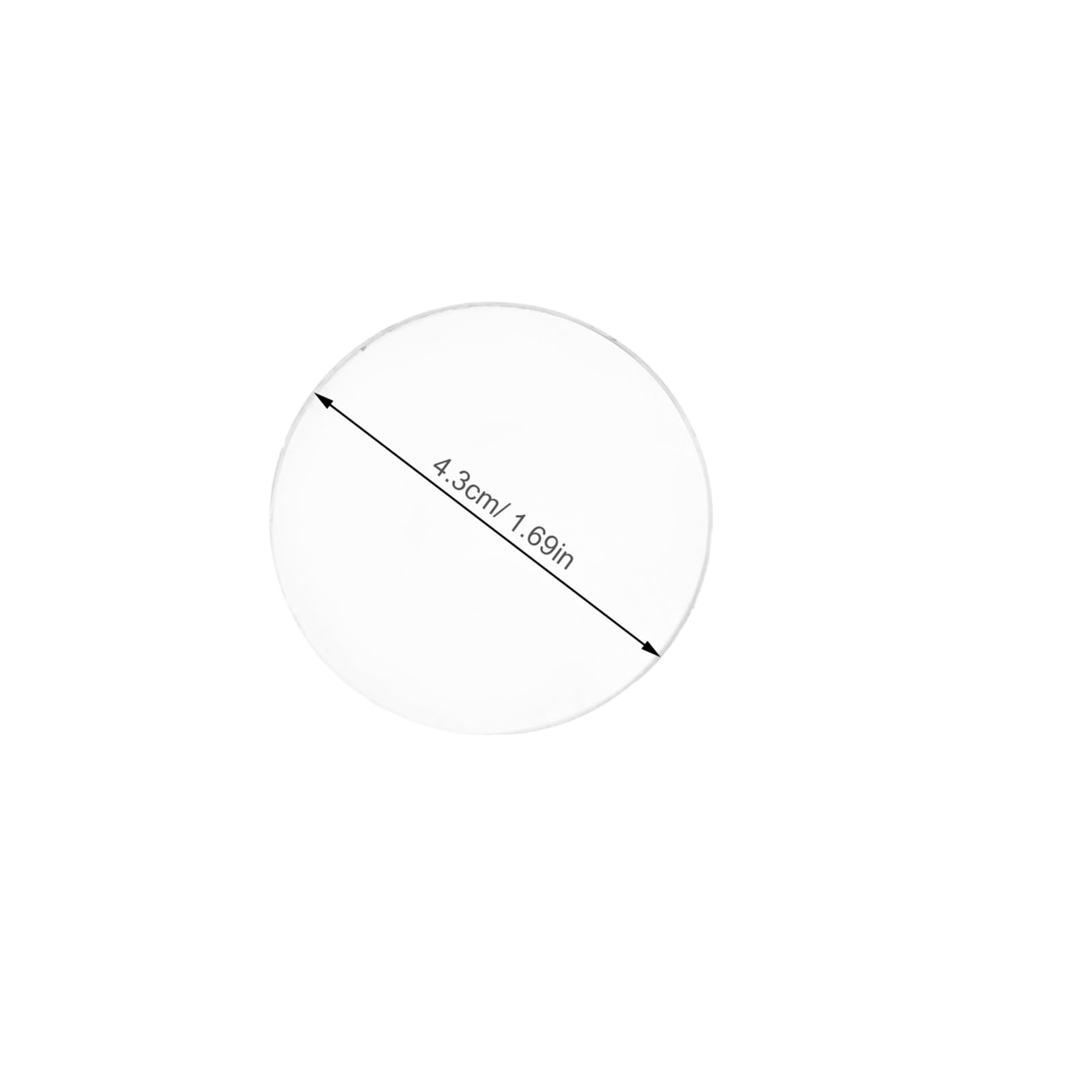 Toyvian Copertura Luminosa Decorativa Faretto Cappa Cucina in Vetro per Lampadina Mr16 Gu10, Facile Installazione e Sostituzione, Confezione da 20 Pezzi per Illuminazione Interna