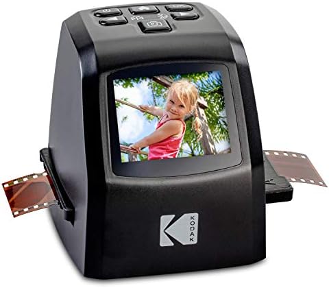 KODAK Mini dijital film ve slayt tarayıcı – film negatiflerini ve slaytları 35 mm, 126, 110, Super-8 ve 8 mm, 22 megapiksel JPEG resimlere dönüştürür - RODFD20 3,5 inç LCD ekran dahil - Görsel 2