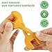 Fu Store 4 Pack Soft Silicone Teething Toys for 0-12 Months 6-24 Months Toddlers Infant Hammer Spanner Wrench Pliers Tools Shape Baby Teethers Relief Soothe Babies Gums Set