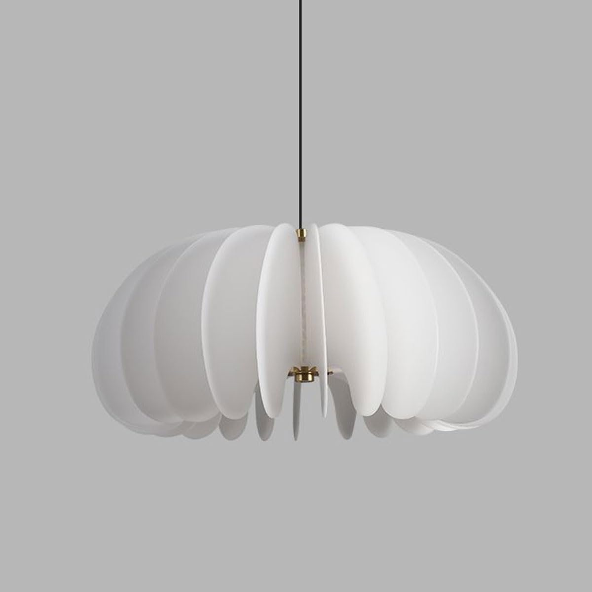 Lámpara de lujo para dormitorio con diseño creativo y pantalla PE 8