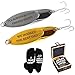 2Pcs Engraved Fishing Hook Fish Lure Fishmen Lover Gift Set for Men Daddy Farter, World's Greatest Farter, I Mean Father - Birthday Gifts from Daughter Son