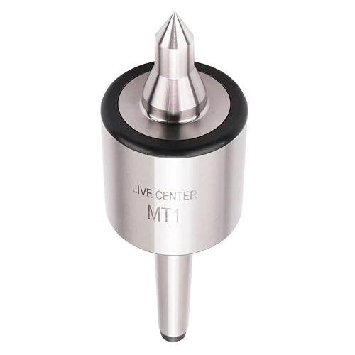 Oudtinx Centro vivo de servicio medio - MT1 Morse Taper Fit para torneado de madera y metal