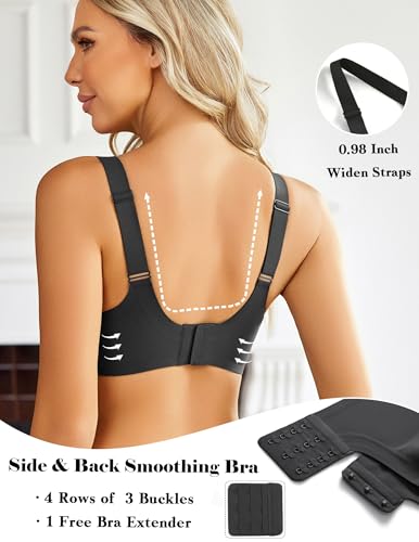 Image of Avidlove Wireless Bra for Women Seamless Push Up Full Coverage Bra Comfort Bralette Support Everyday Bra