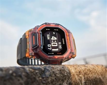 Relógio Casio G-Shock G-Squad Sports GBD-200SM-1A5DR Contador de
