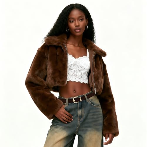 Earnda Women Suede Belt for Jeans, Casual Waist Belts, Chocolate Brown S — view 3