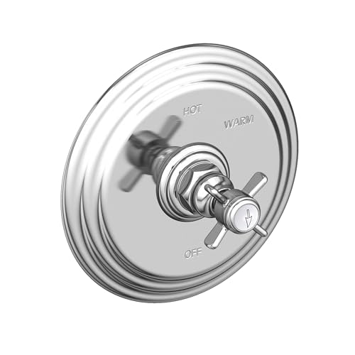 Newport Brass 3-1004BP Fairfield Single Handle Shower Trim Only with Rainfall, Polished Chrome