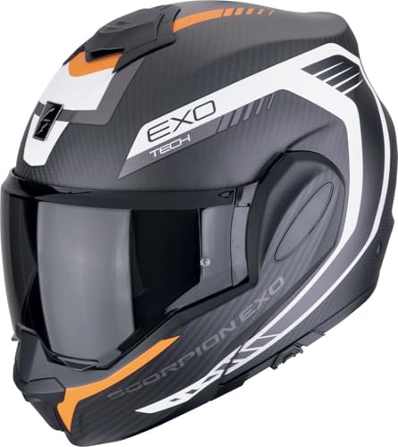 Image of Scorpion EXO-Tech EVO Carbon Cosy Modular Helmet XL