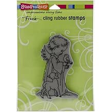 Stampendous Cling Stamp, Birdie Cherub