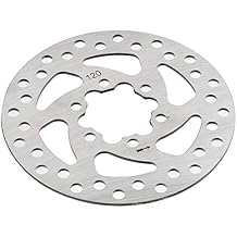 120 Brake Disc,Stainless steel Electric Scooter Skateboard Rotor Pad Electric Scooter Brake Disc Replacement Parts 34 Inner Diameter