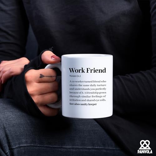 Taza de cerámica blanca 11 oz para oficina miniatura 4
