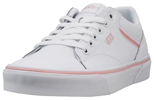 Vans Women's Seldan Shoe, Tumble Pink/White, 6.5 M US
