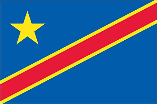 3x5 Congo, Democratic Polyester Flag – Fade-Resistant & Weather-Safe
