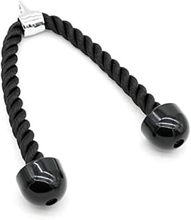 Fortitude Sports Tricep Rope 70cm | Heavy Duty Triceps Gym Rope Cable Attachment For Exercise Machines | For Bicep Curls, Triceps Press Downs/Extensions
