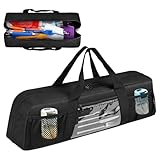 Boczif Grill Utensil Storage Bag, BBQ Tool Organized Bags, Barbecue Hardware Grill Accessories Carry Bag, Picnic Cooking Tools Holder Pouch for Camping, Outdoor BBQ