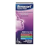 BENACORT Nasal Spray (1x 10ml), Budesonide Nasal Spray with 24-Hour Hay Fever Relief, Alcohol Free and Fragrance-Free
