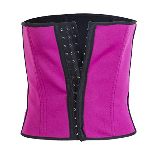 Ashy-wlj Mold Unisex Xtreme Power Belt Caldo Dimagrante Thermo Vita dello Shaper Trainer Faja Sport Figura Perfetta Migliorare Effetto Fitness (Colore : Rosa, Taglia : S)