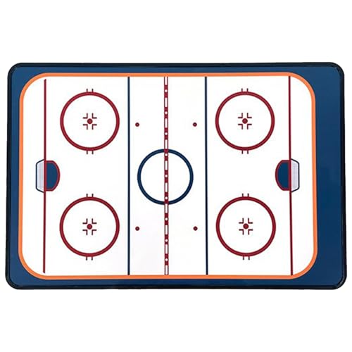 Ice Hockey Coaching Board, Magnetic Ice Hockey Coaching Board, Complete with All Necessary Accessories, Suitable for Daily Training