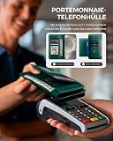 EASDNB Etui na telefon komórkowy Samsung Galaxy S24 [przegródki na karty] [blokada RFID] [funkcja stojaka], etui z klapką, skórzane etui premium, odporne na uderzenia, kompatybilne z Samsung S24,
