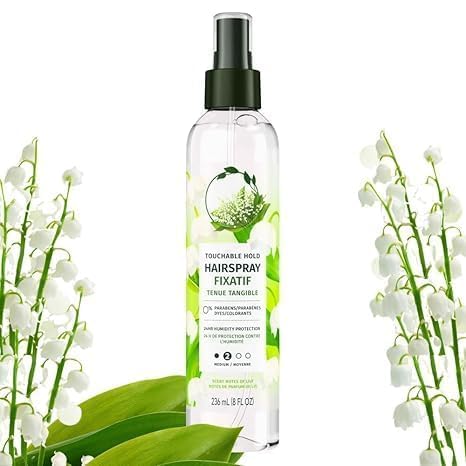 NEW Essences Touchable Hold Hairspray, Non-Aerosol Hair Spray, 24-Hour Hold, 8 fl oz (1 Pack)