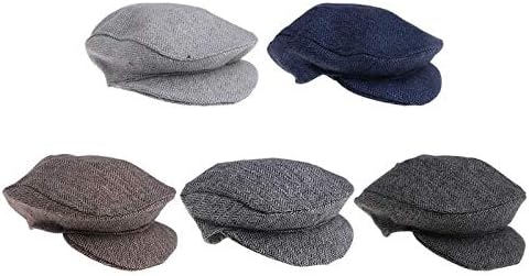 Matissa Newborn Baby Boy Flat Newsboy Cap and Bow tie Set Gatsby Cap Pageboy Golf hat