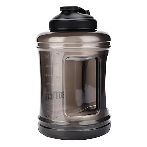 GEMFUL Trinkflasche mit Tragegriff 2,5 L BPA Frei Auslaufsicher Cover