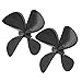 Oumefar RC Boat Propellers, 70mm 4 Blades RC Boat Fishing Ship Propellers High Speed Easy to Carry Install Upgrade DIY Replacement Accessories for Kids